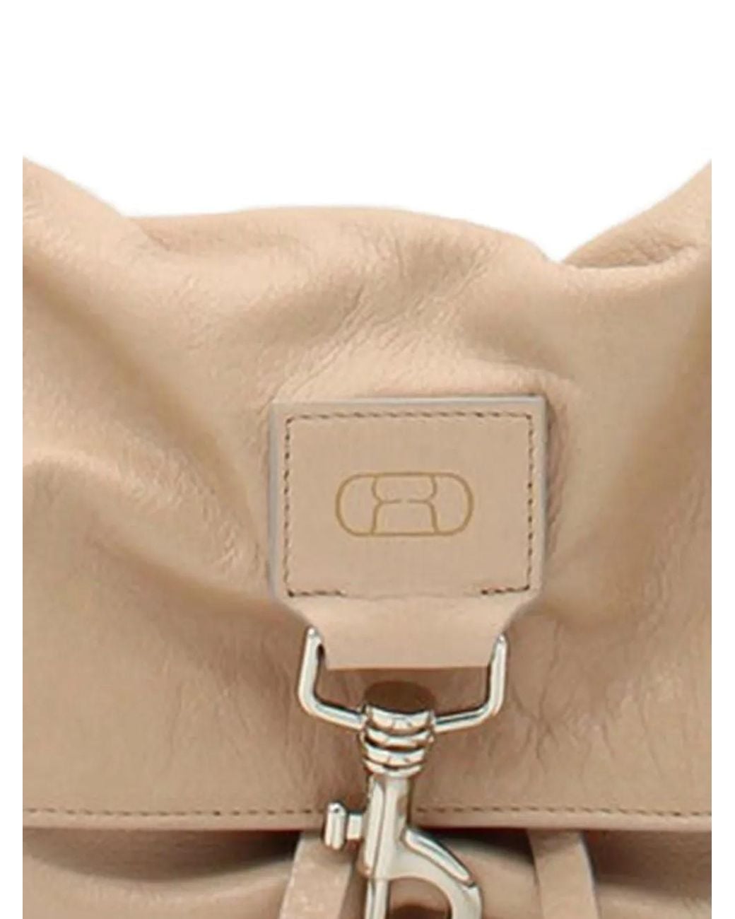 RADICA STUDIO Natural Logo Leather Shoulder Bag