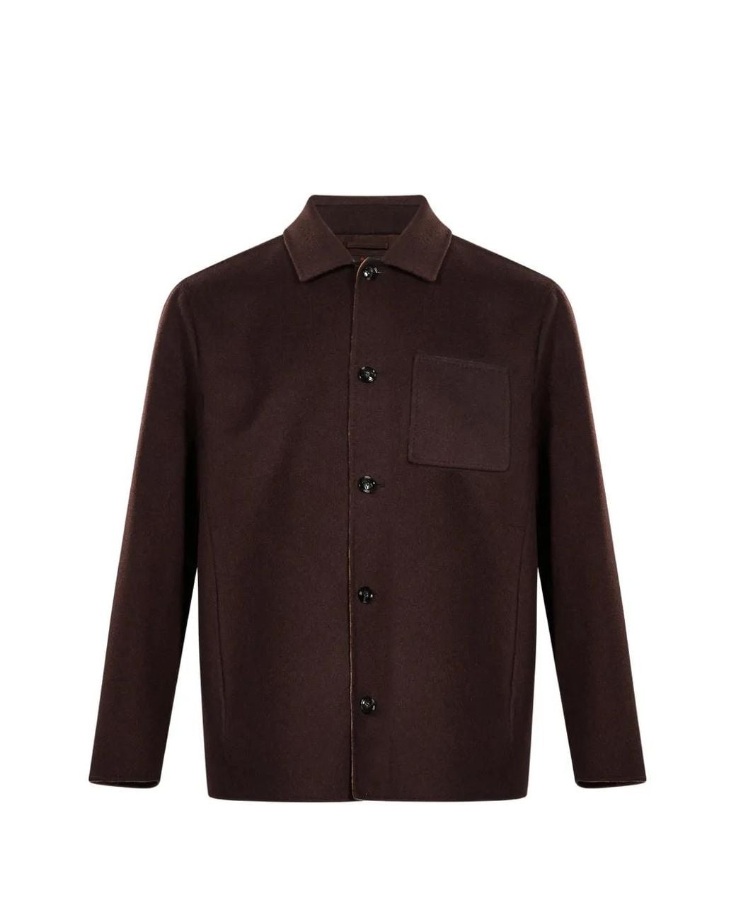 Kiton Red Veste Boutonnée À Poches Plaquées for men