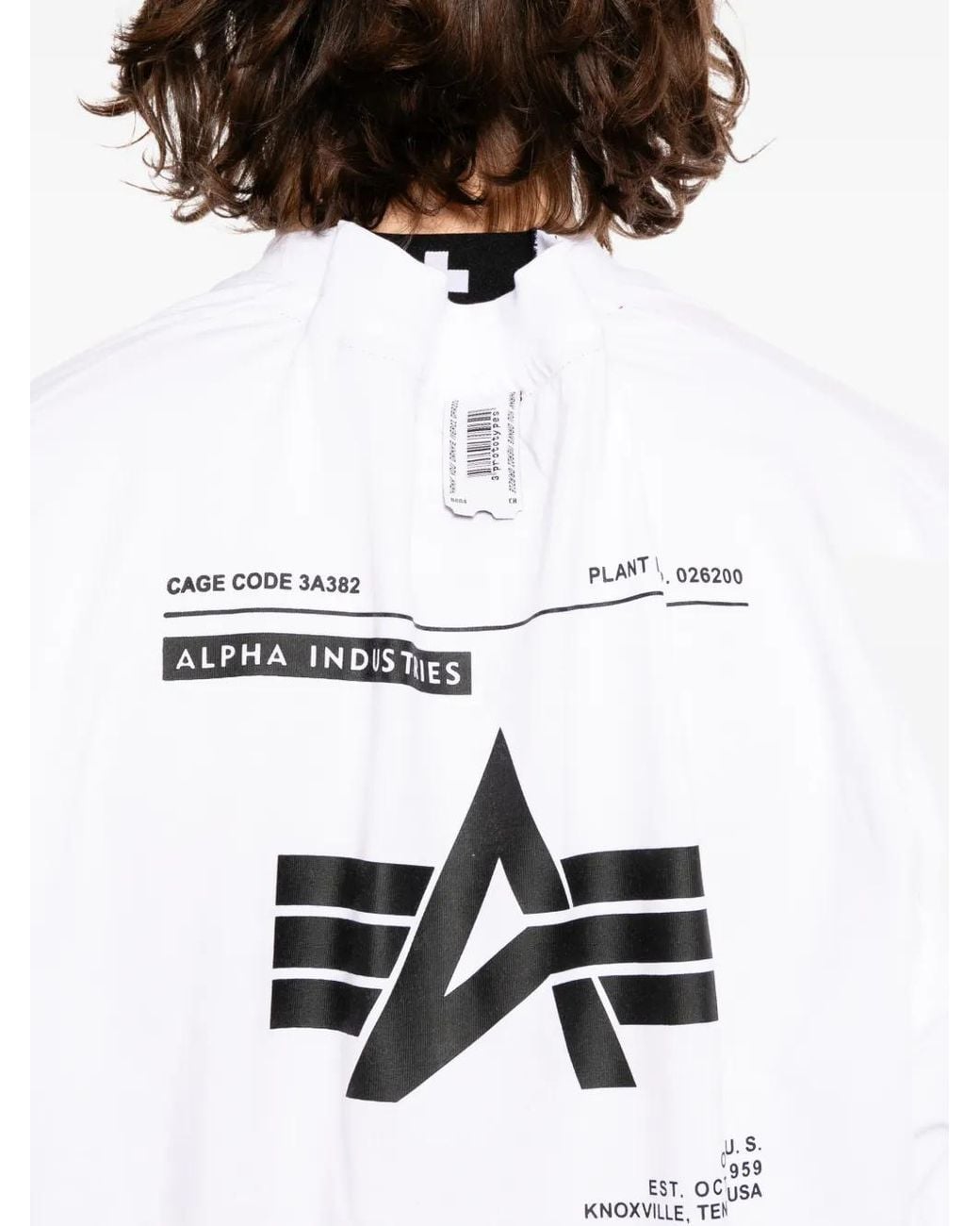 PROTOTYPES White Twisted T-Shirt for men