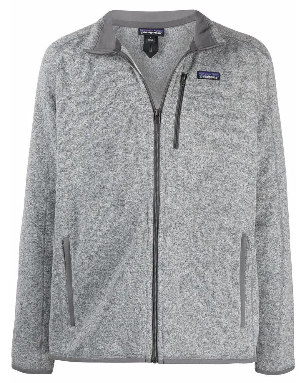 Patagonia Gray Better Sweater Fleece Jacket for men