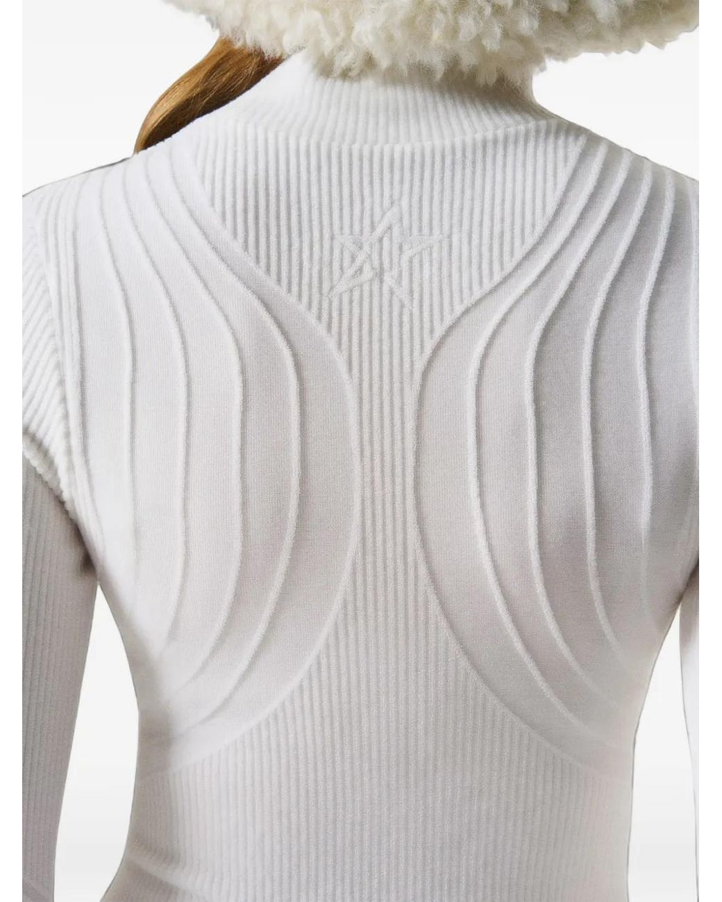 Perfect Moment White Chalet Base Layer Top