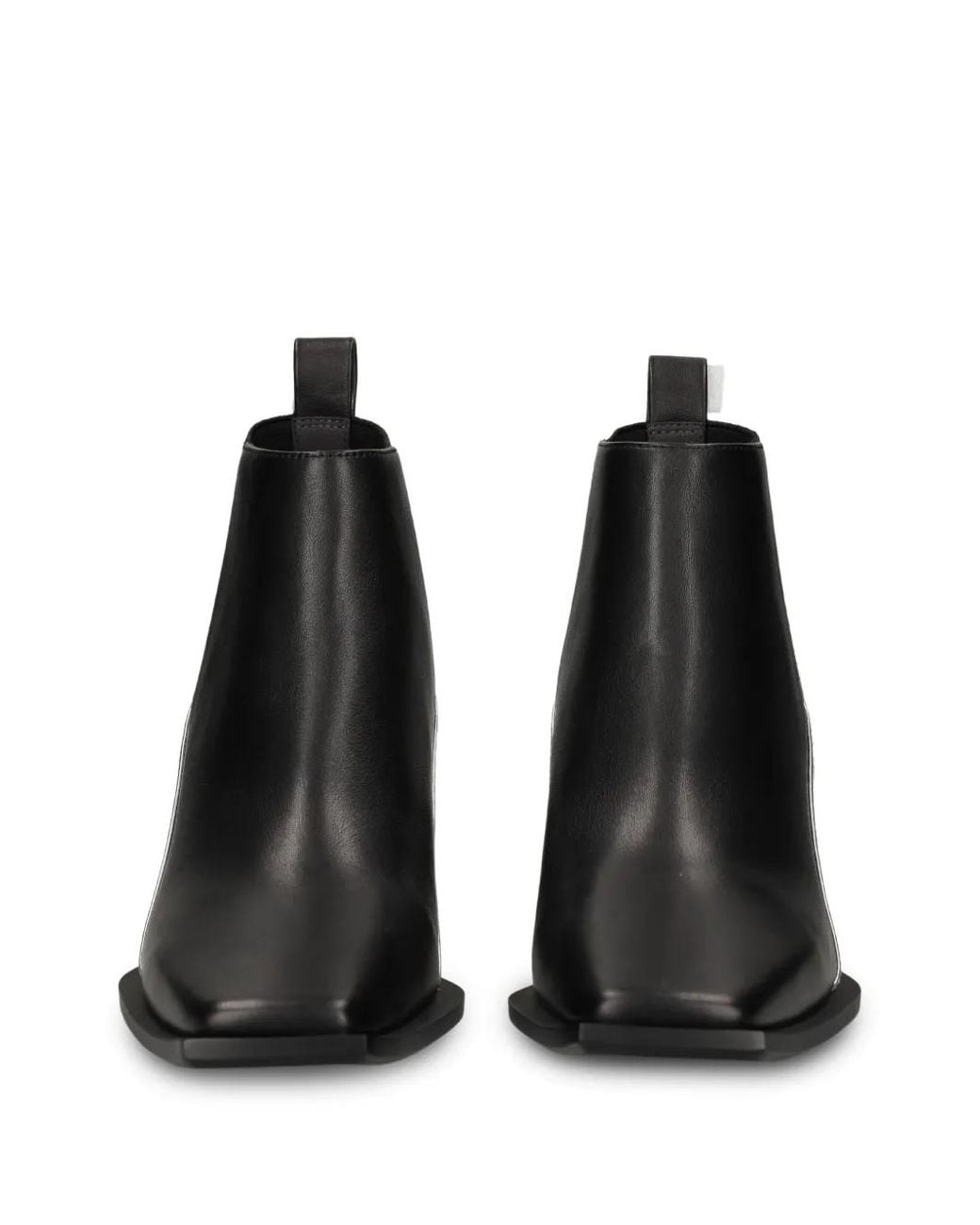 United Nude Black Ricky Mid Ankle Boots
