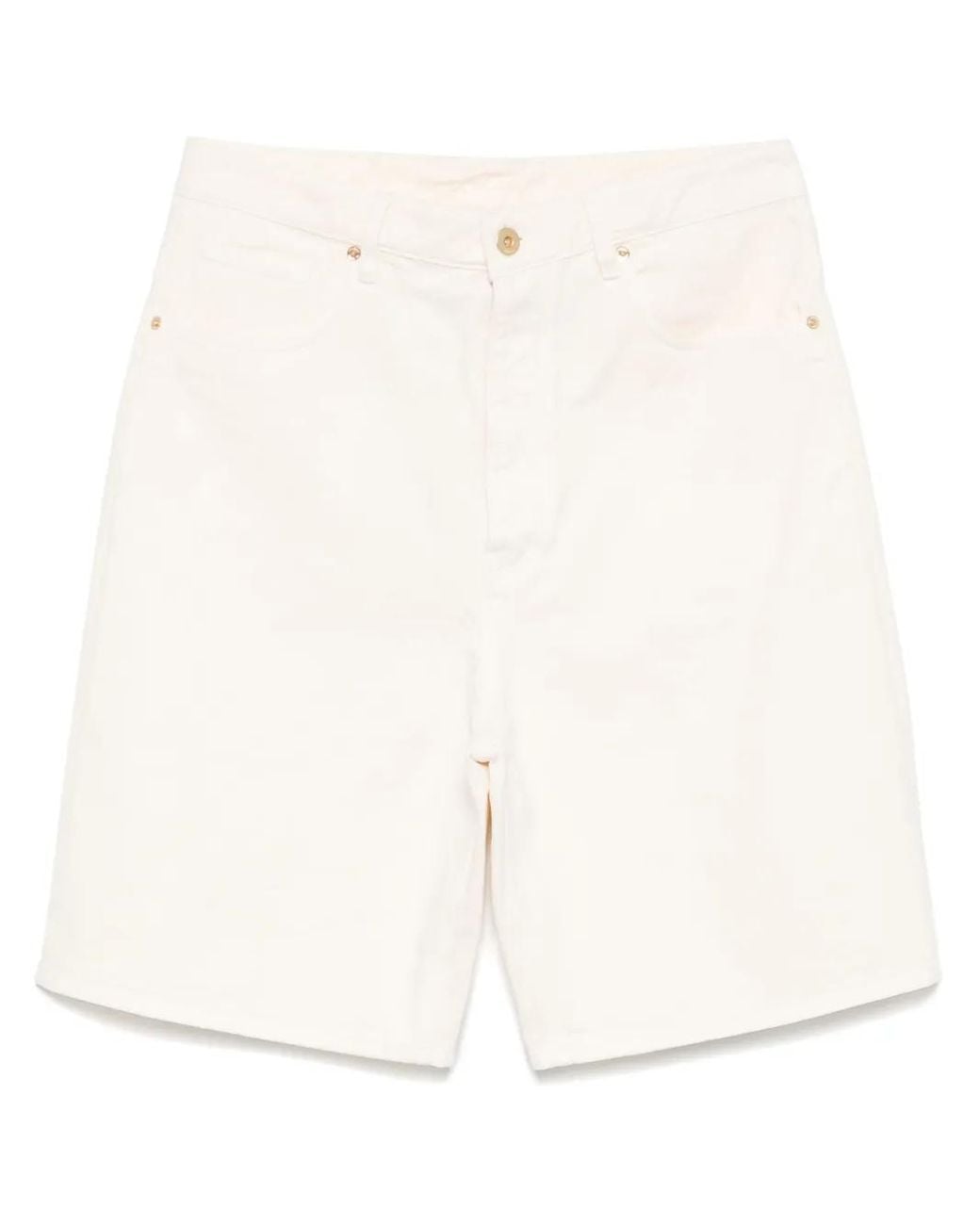 Drole de Monsieur White Le Baggy Shorts for men