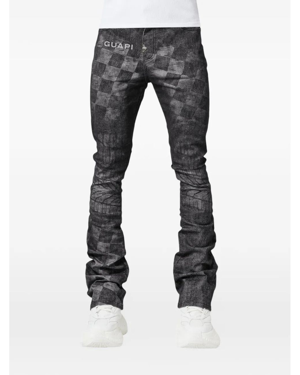 GUAPI Obsidian Racer Jeans in Gray for Men | Lyst