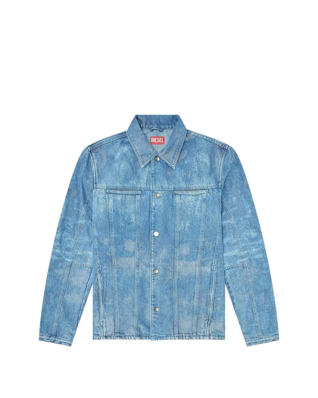 DIESEL Blue D-Seron-Fsi Denim Jacket for men