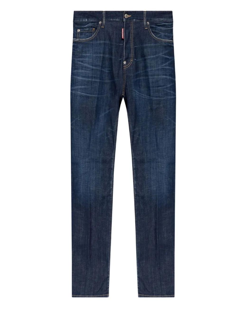 DSquared² Blue Classic Five-Pocket Jeans for men
