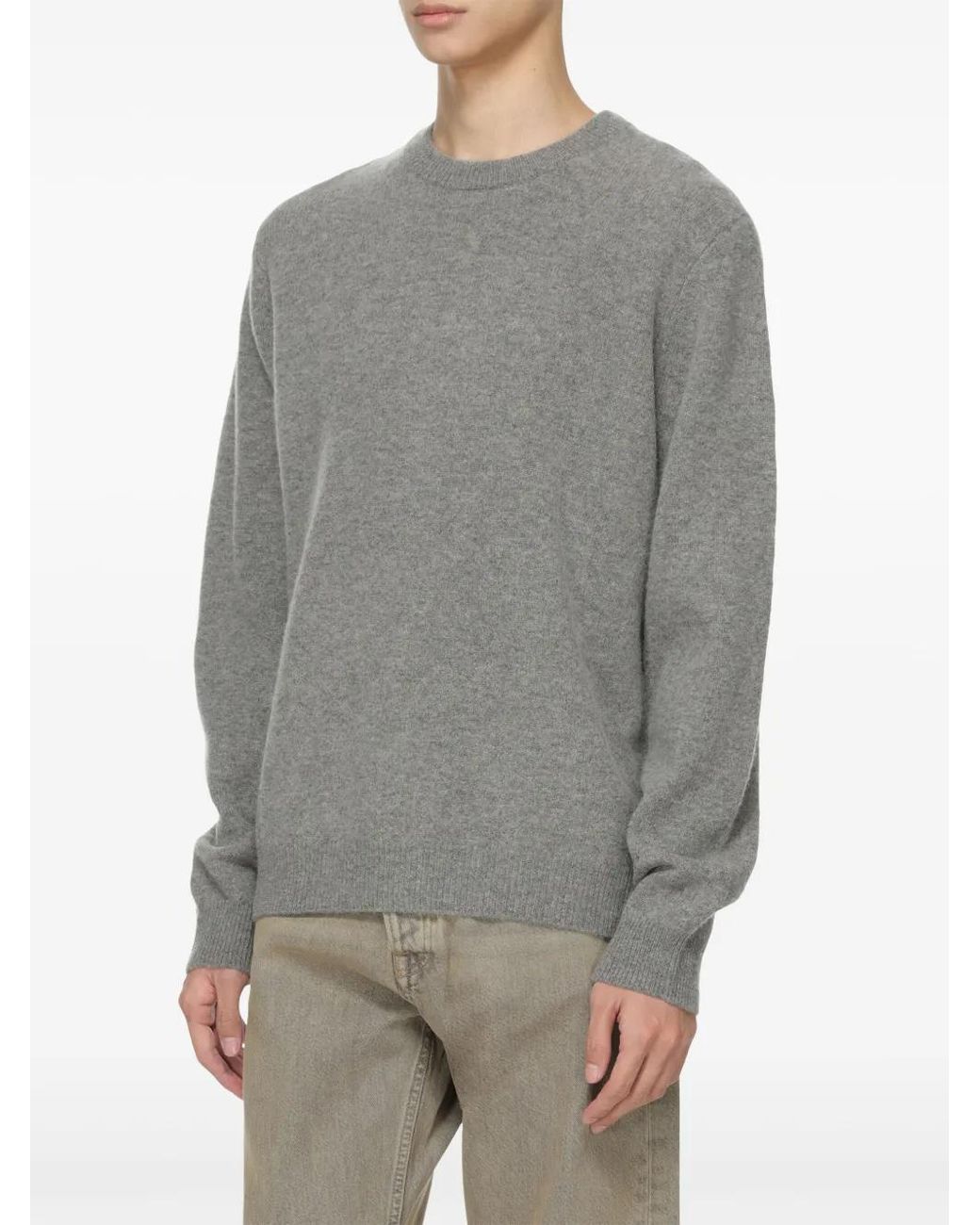 Samsøe & Samsøe Gray Isak Knit Jumper for men