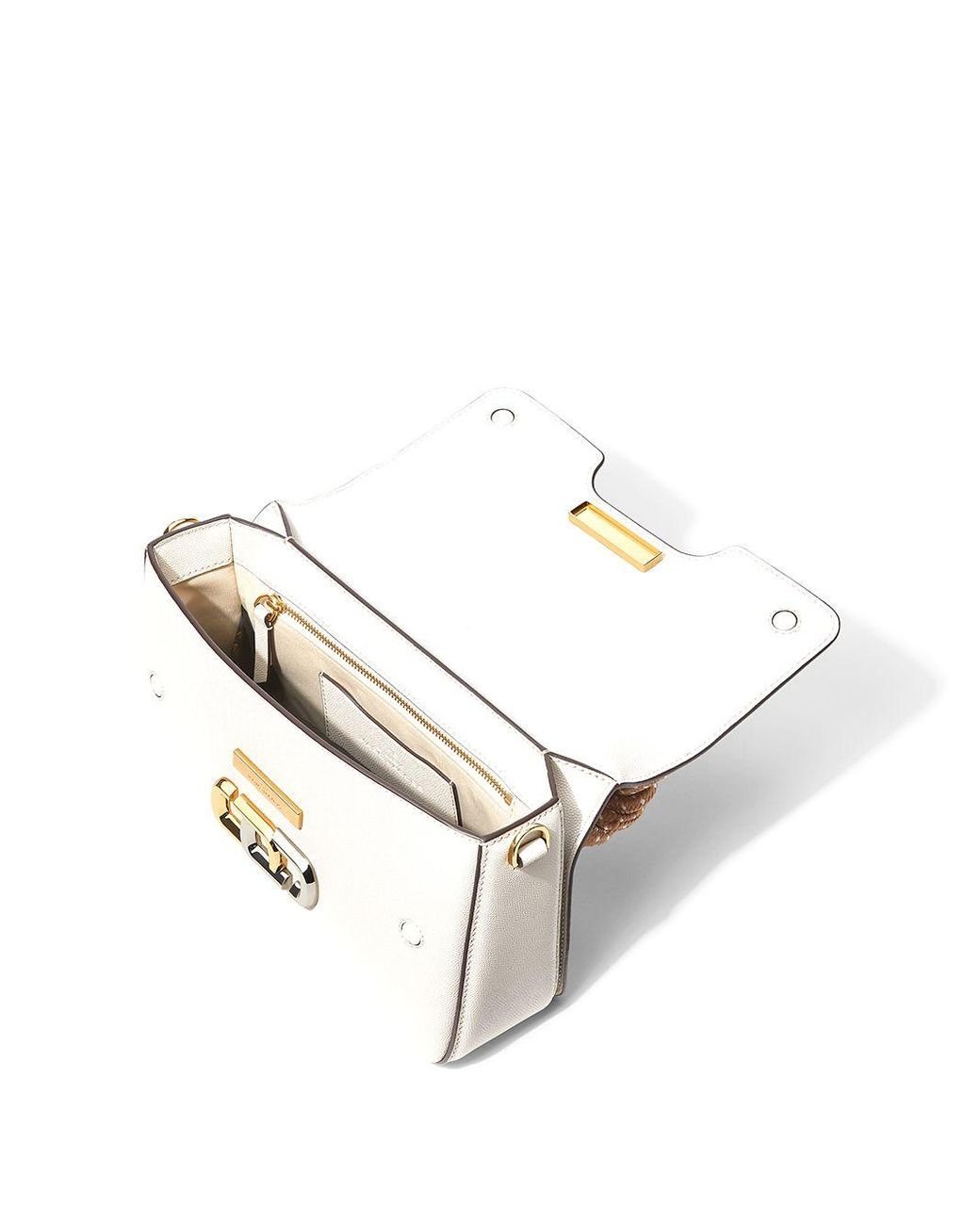 Marc Jacobs The J Link Twist Tote Bag in White | Lyst