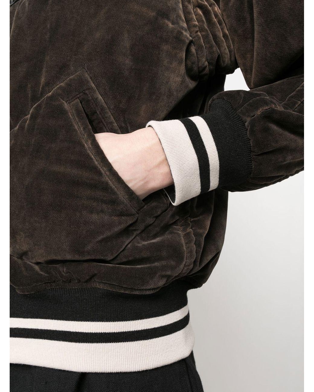 ジャケット・アウター maison margiela cropped velvet jacket 40 maison margiela cropped velvet jacket 40