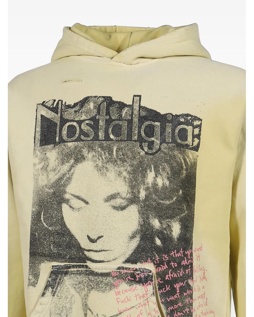 The Edge of Earth™ White Graphic-Print Hoodie for men