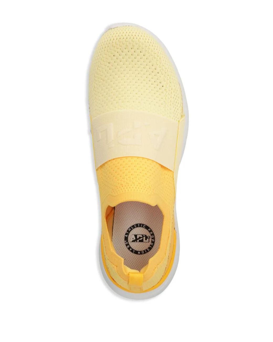Athletic Propulsion Labs Yellow Techloom Bliss Sneakers