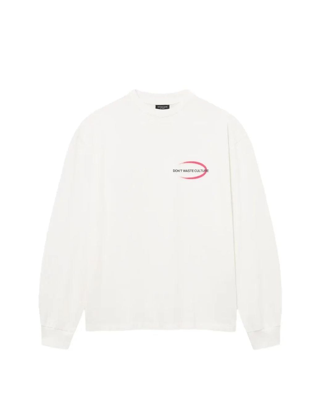 don't waste culture White Tavi Logo-Print T-Shirt for men