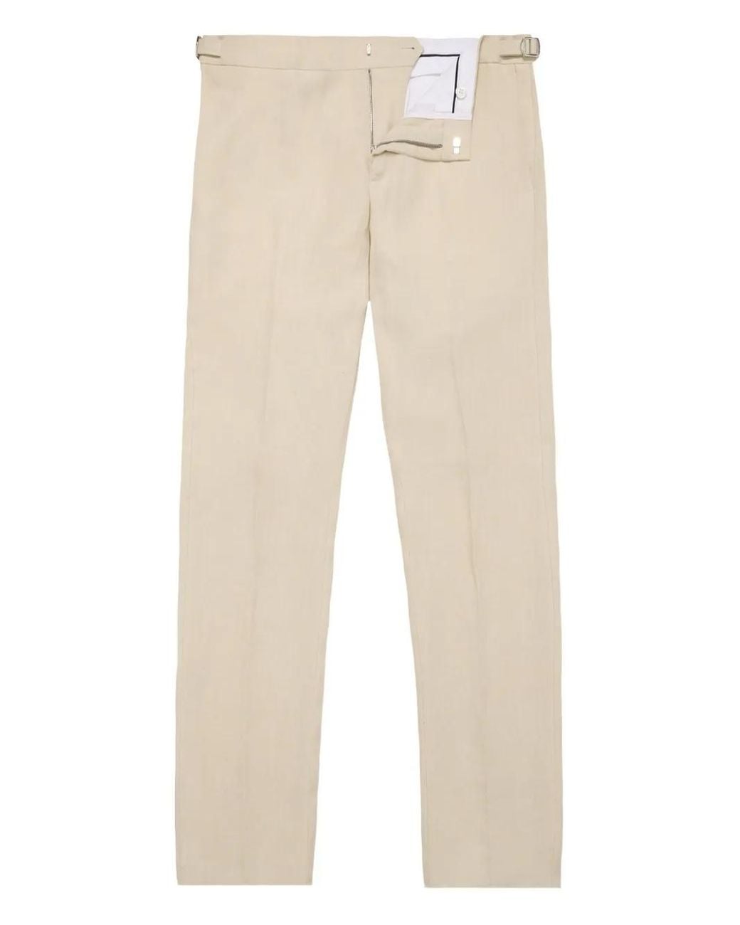 Orlebar Brown Natural Griffon Tailored Trousers for men