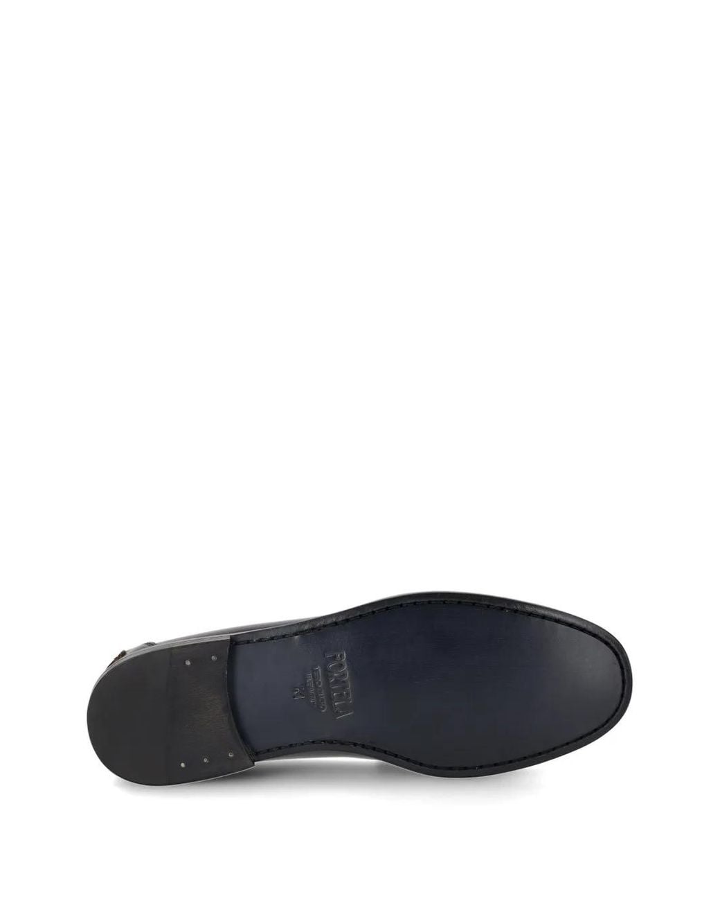 Fortela Sophie Tassel Leather Loafers in White | Lyst UK