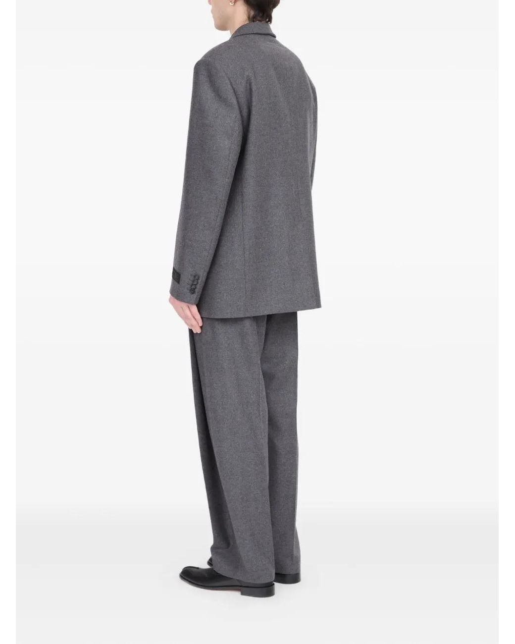 MM6 by Maison Margiela Gray Tailored Blazer for men