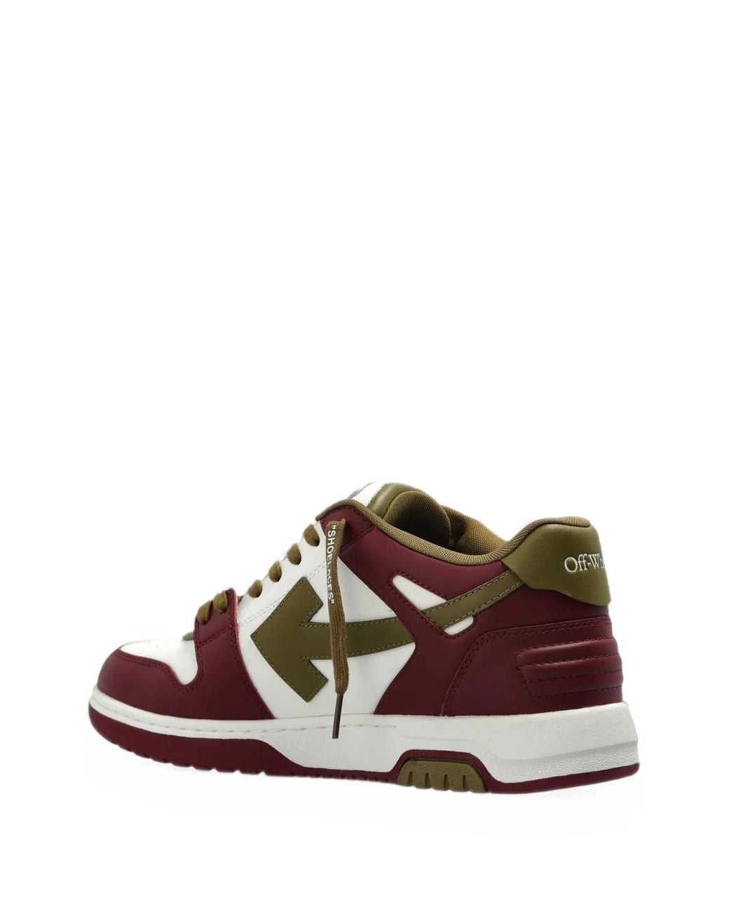 Off-White c/o Virgil Abloh Brown Out Of Office Sneakers for men