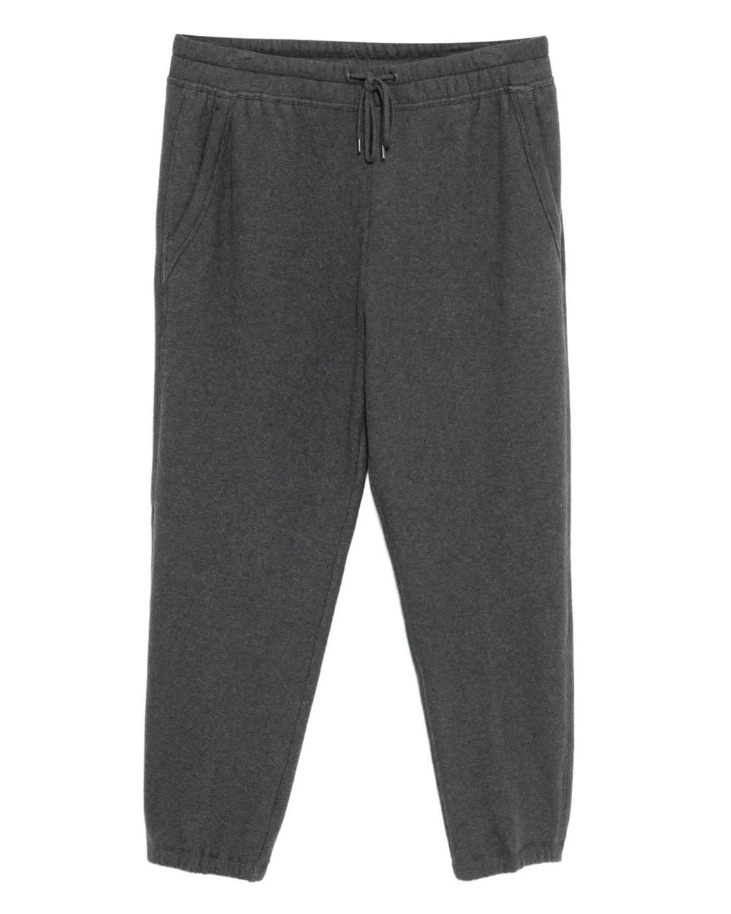 James Perse Gray Brushed Track Pants for men