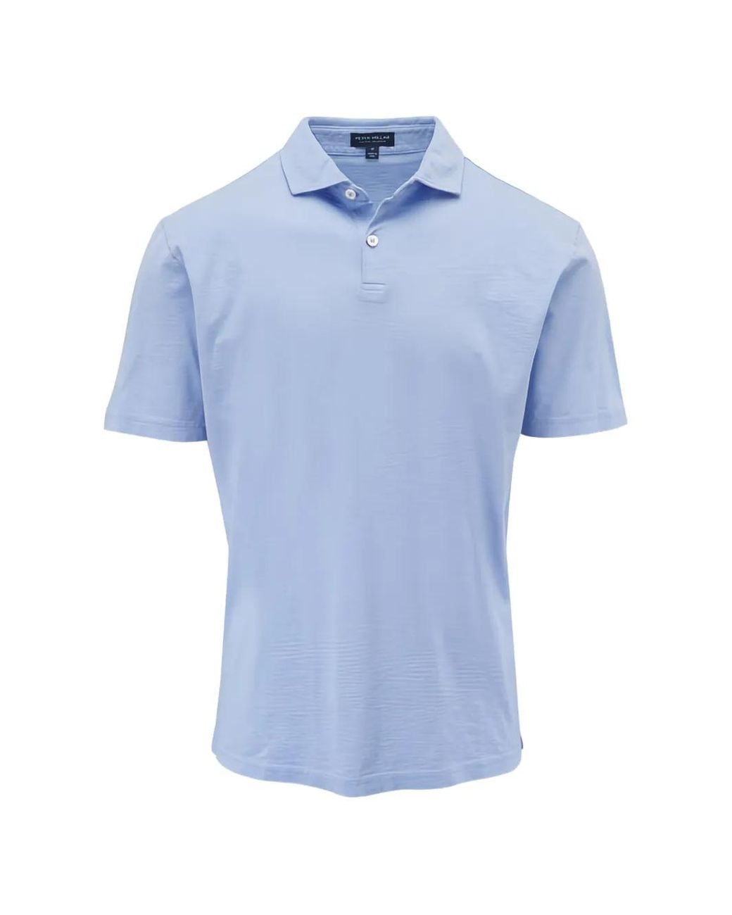 Peter Millar Blue Short-Sleeve Polo Shirt for men