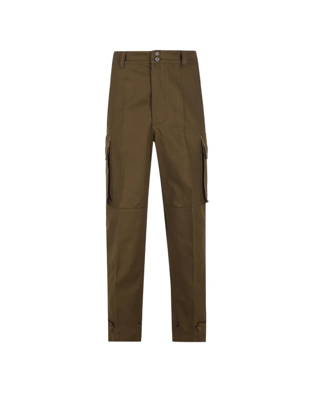 Valentino Garavani Green Cargo Trousers for men