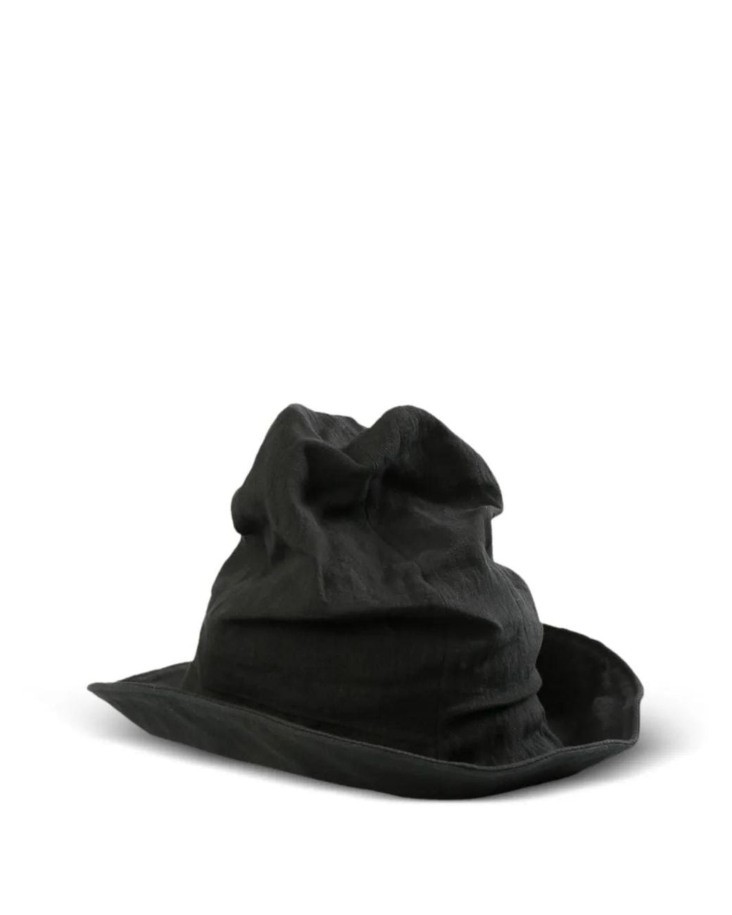 Yohji Yamamoto Tulip Hat in Black | Lyst