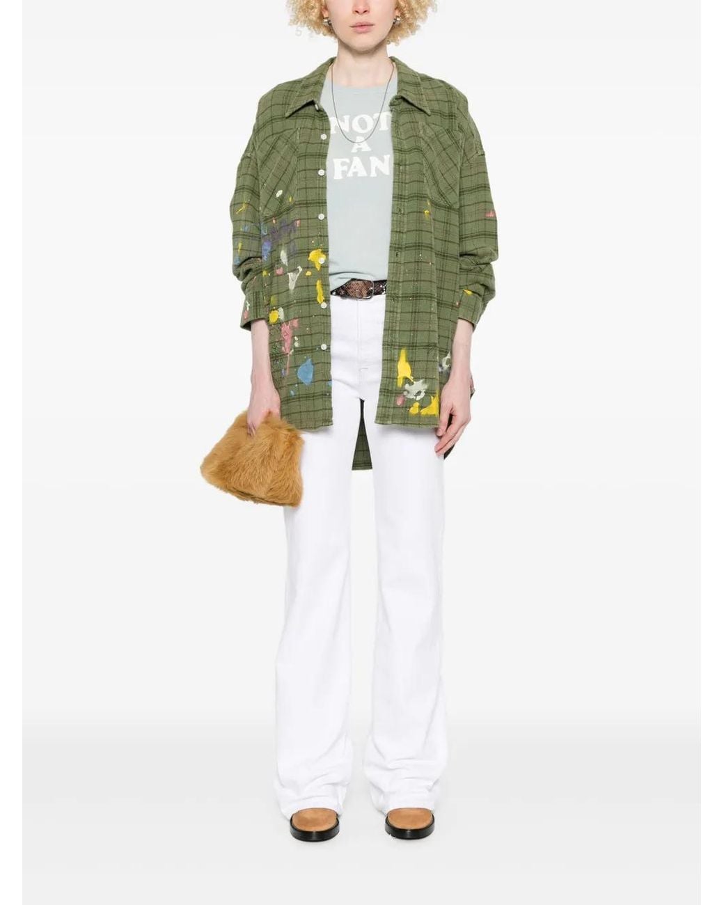 R13 White Jane Jeans