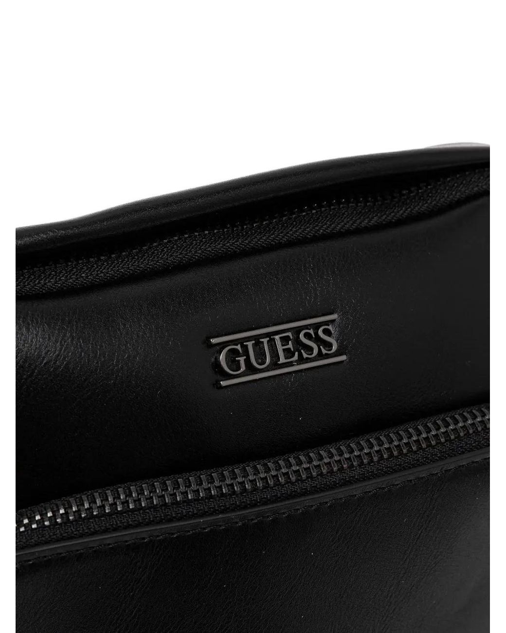 Guess Black Boston Mini Crossbody Bag for men