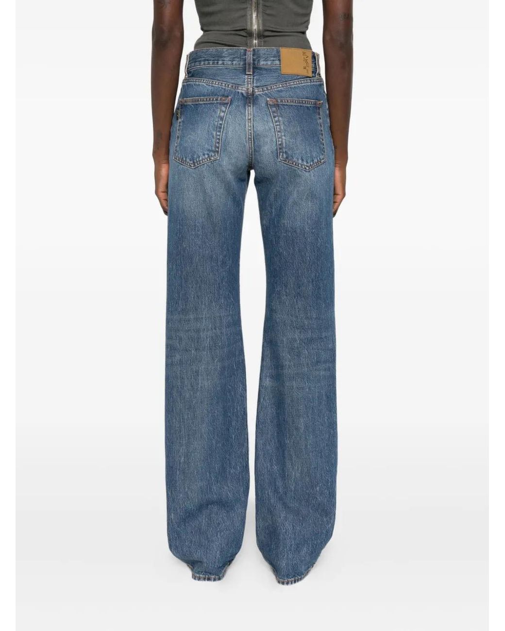 Haikure Blue Cleo Dark-Wash Jeans