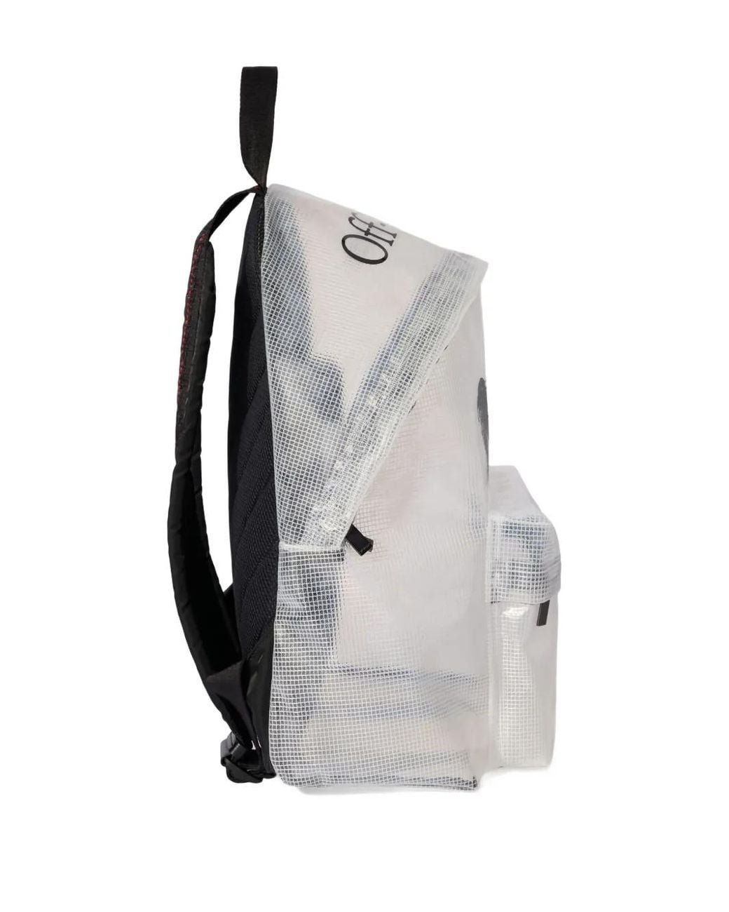 Off-White c/o Virgil Abloh Gray Heritage Ripstop Backpack for men