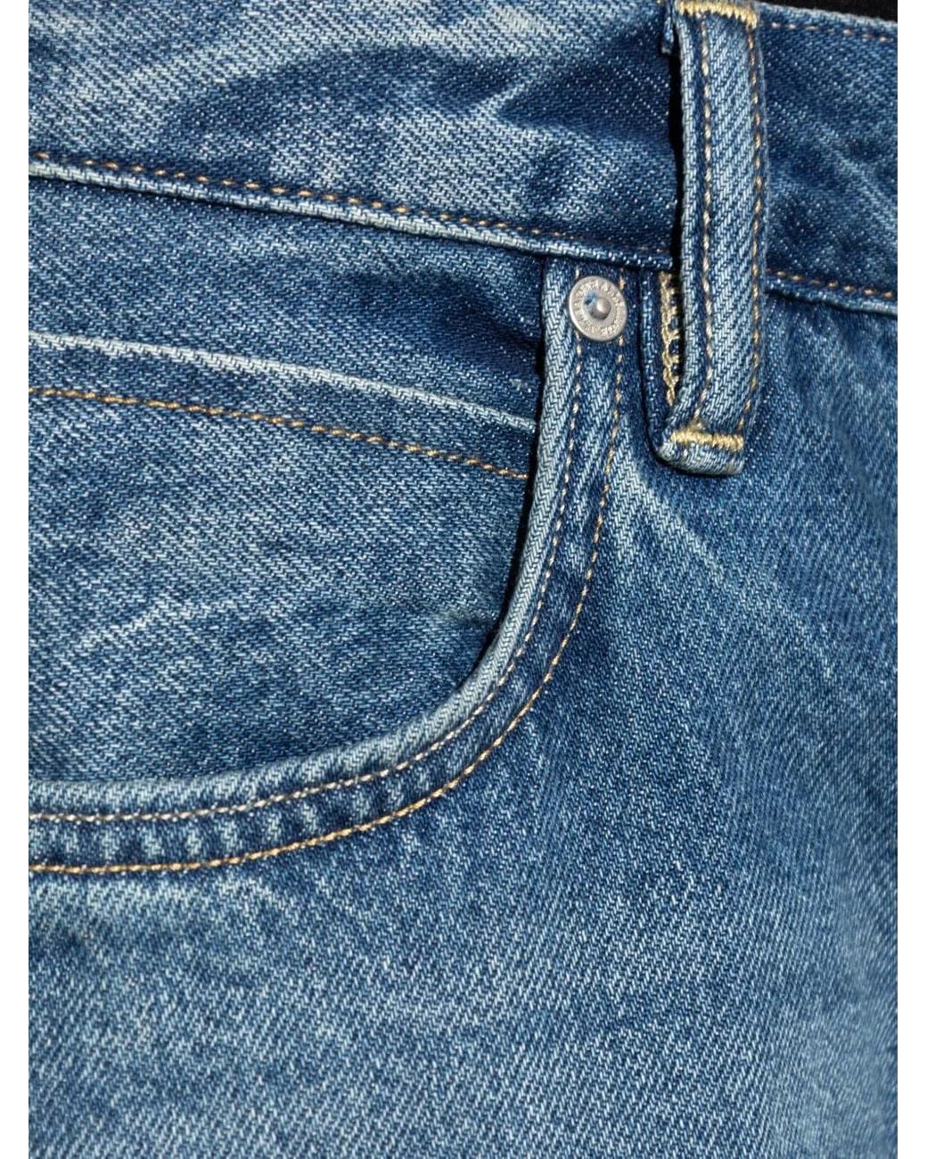 AllSaints Blue Five-Pocket Styling Jeans for men