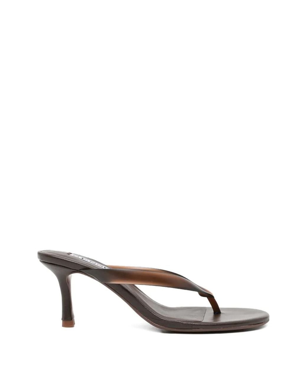 Senso Metallic 75Mm Flowe Sandals