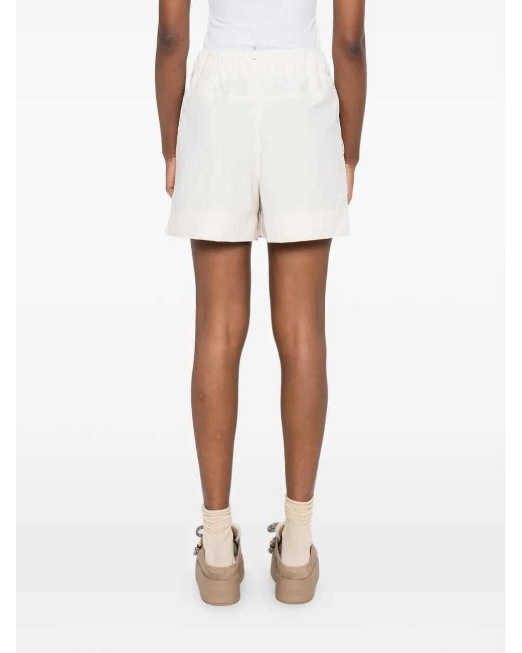 Moncler White Shorts
