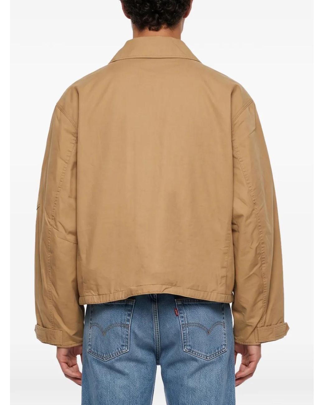Levi's Tab Zip-Pocket Jacket in het Natural voor heren
