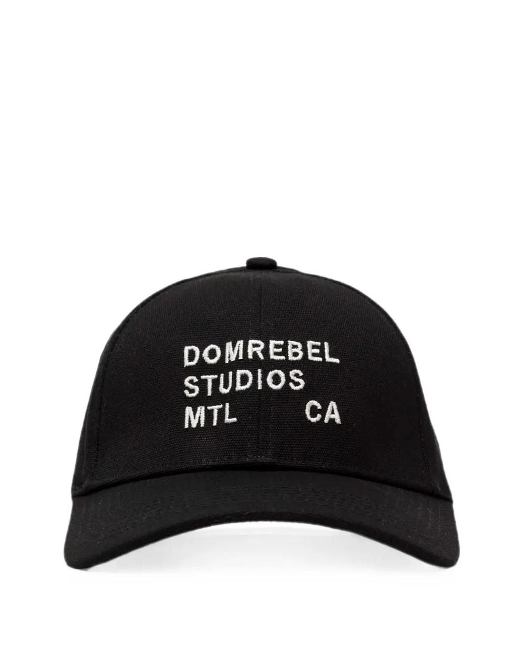 DOMREBEL Black Staff Baseball Cap