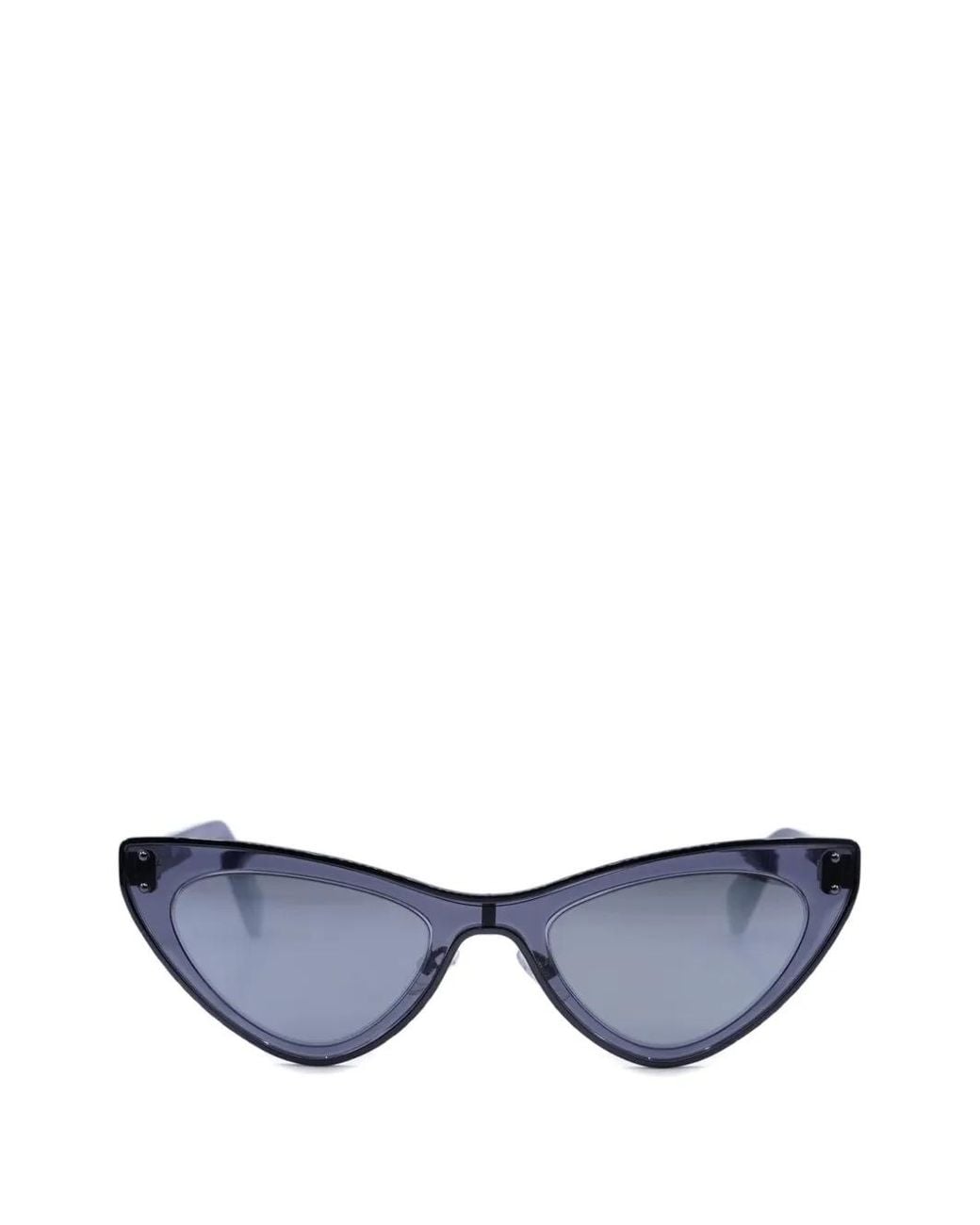 Moschino Blue Lunettes De Soleil À Monture Papillon