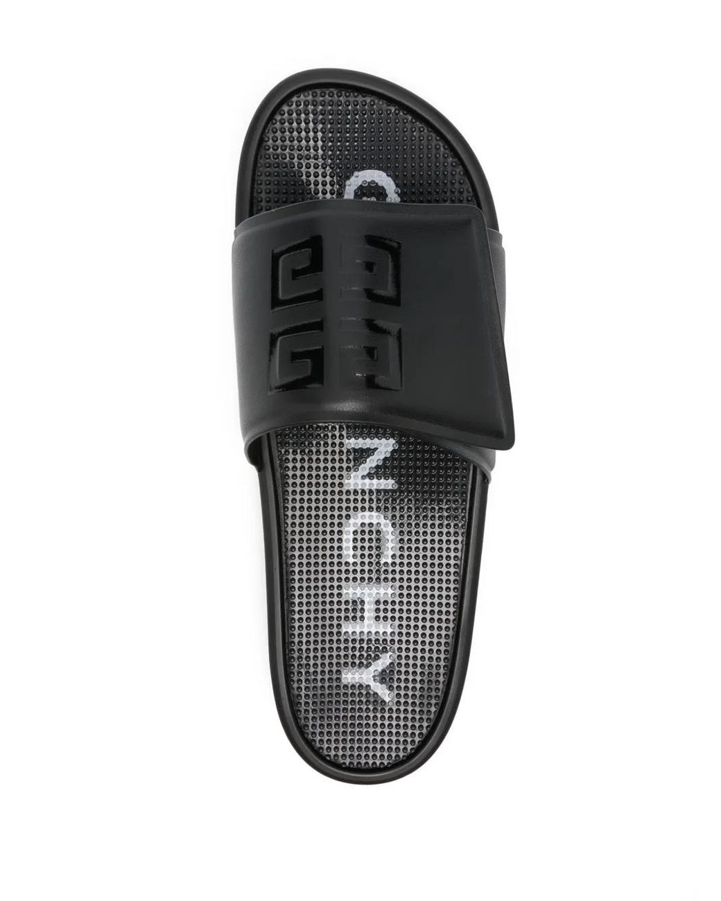 Givenchy Black 'Slide' Sandals for men