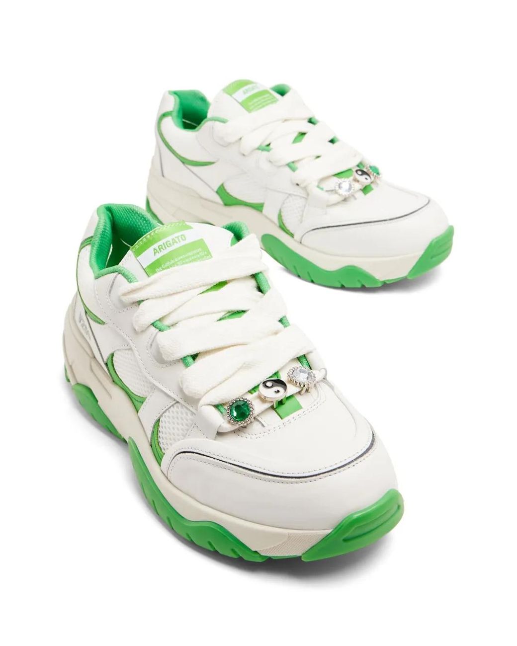 Axel Arigato Green Catfish Low-Top Sneakers