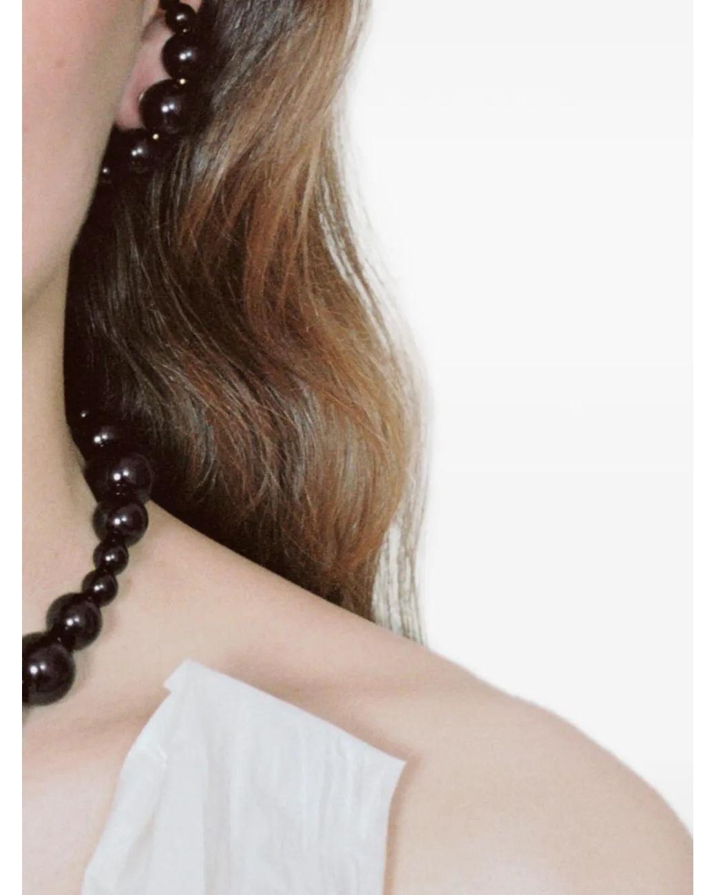 Beatriz Palacios Brown Aperitivo Beaded Earrings