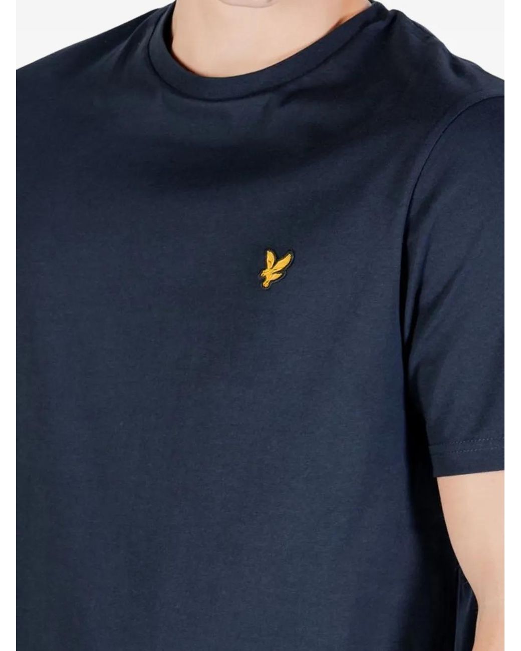Lyle & Scott Blue T-Shirt À Col Rond for men