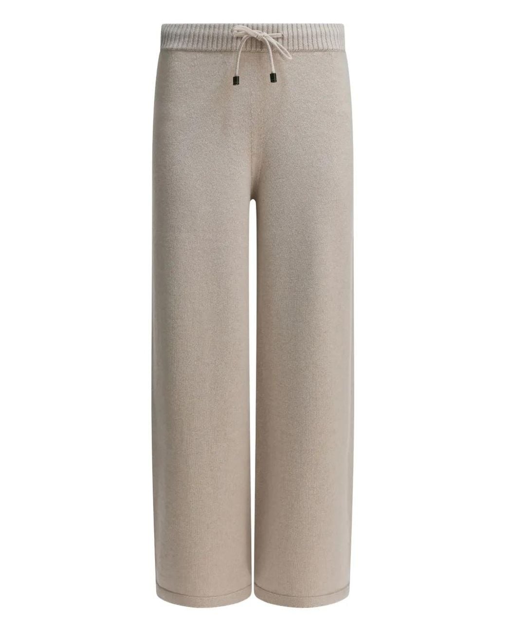 Drumohr Gray Drawstring-Fastening Trousers