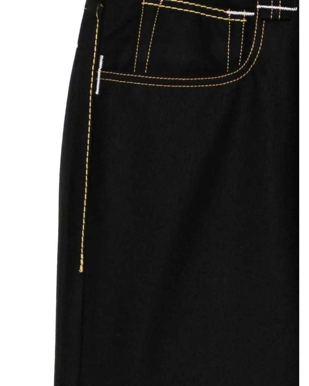 Junya Watanabe Black X Levi's Wool Trousers for men