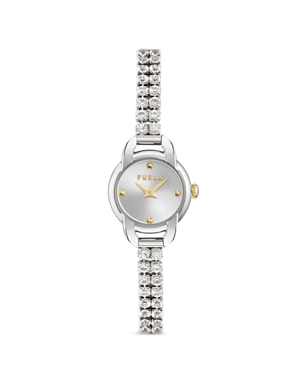 Furla Metallic Mini Shape 20Mm Watch