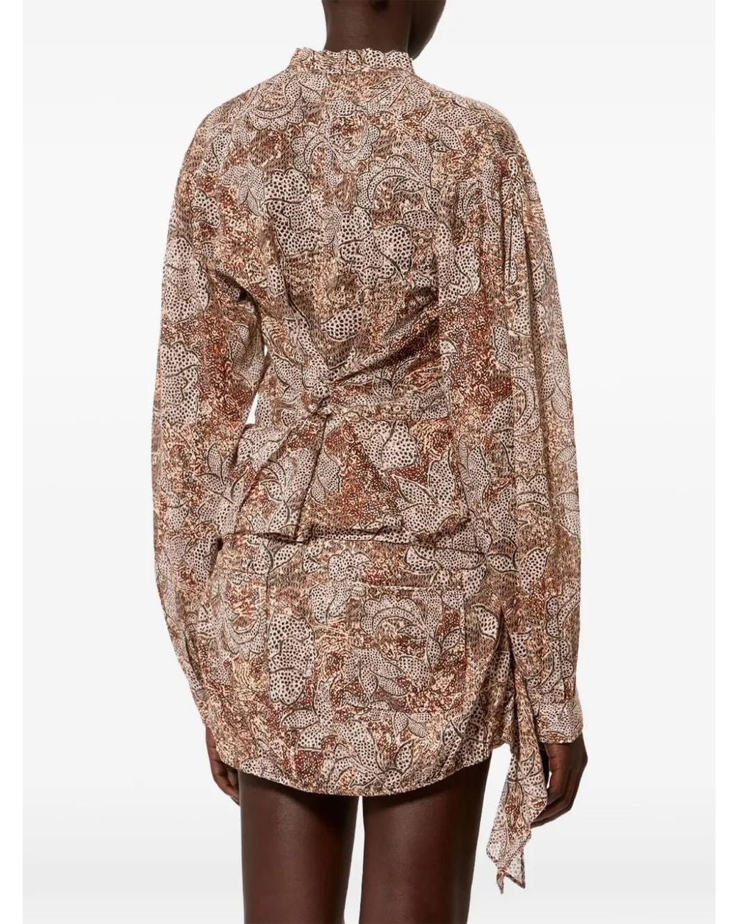 Blouse Celeny Isabel Marant en coloris Brown