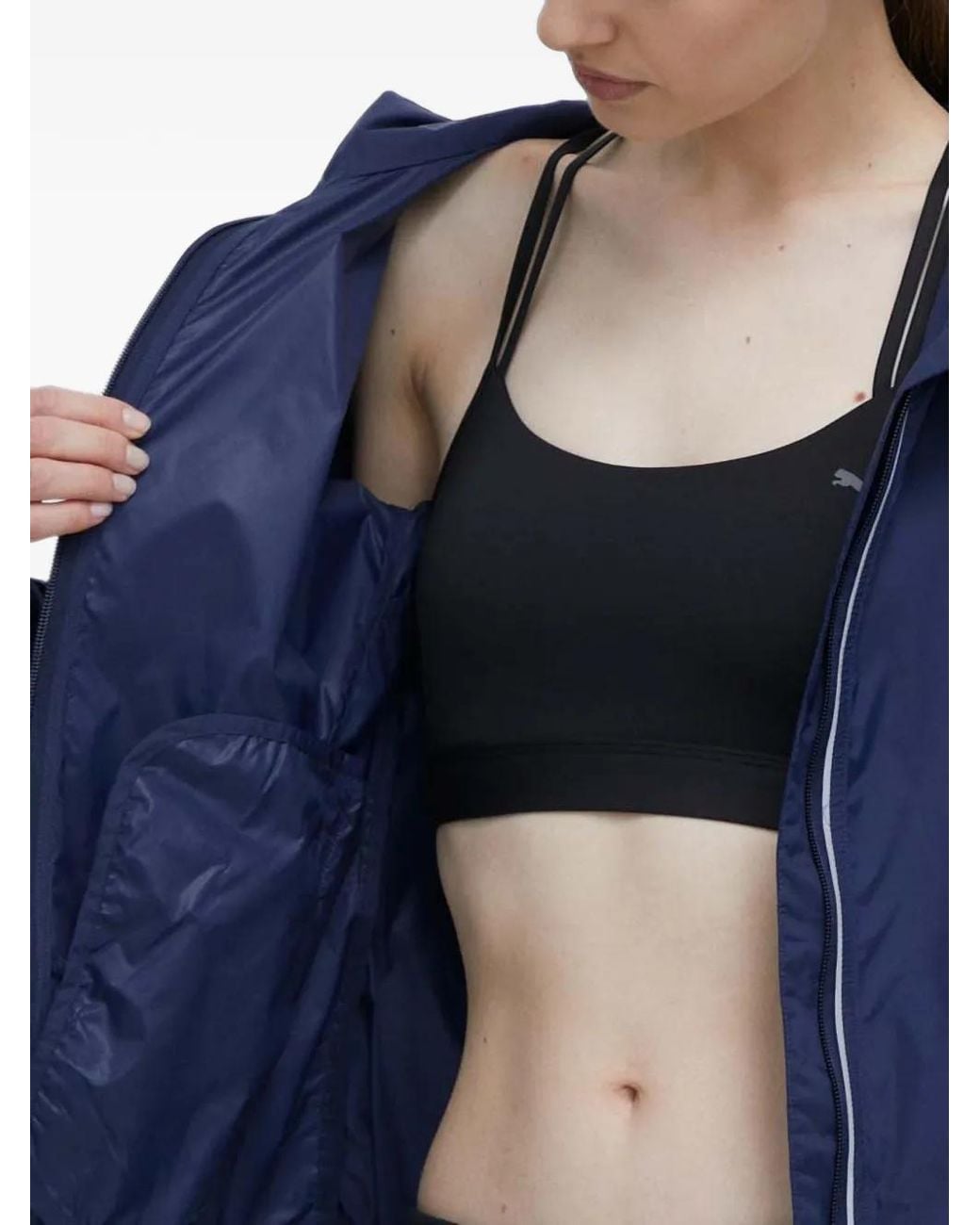 Fila Blue Hooded Zip Jacket