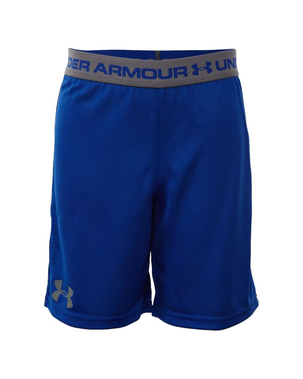 Under Armour Blue Logo-Print Shorts for men