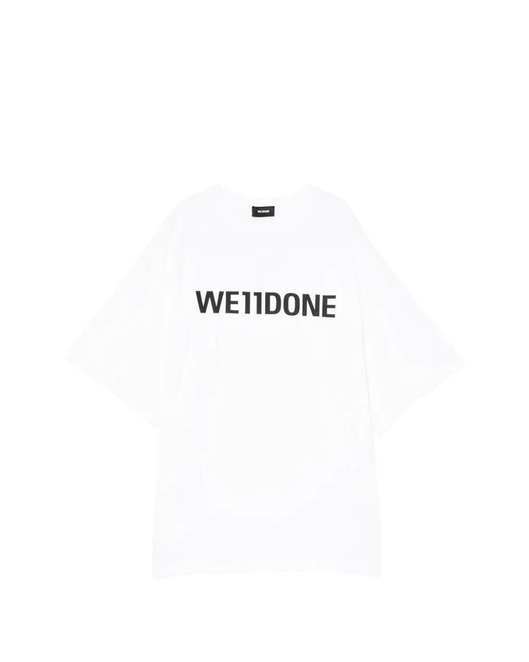 we11done White Logo T-Shirt