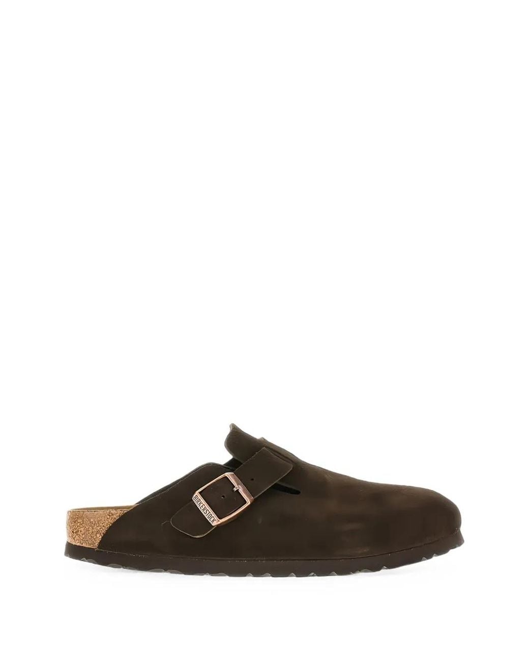 Birkenstock Brown Boston Suede Sandals for men