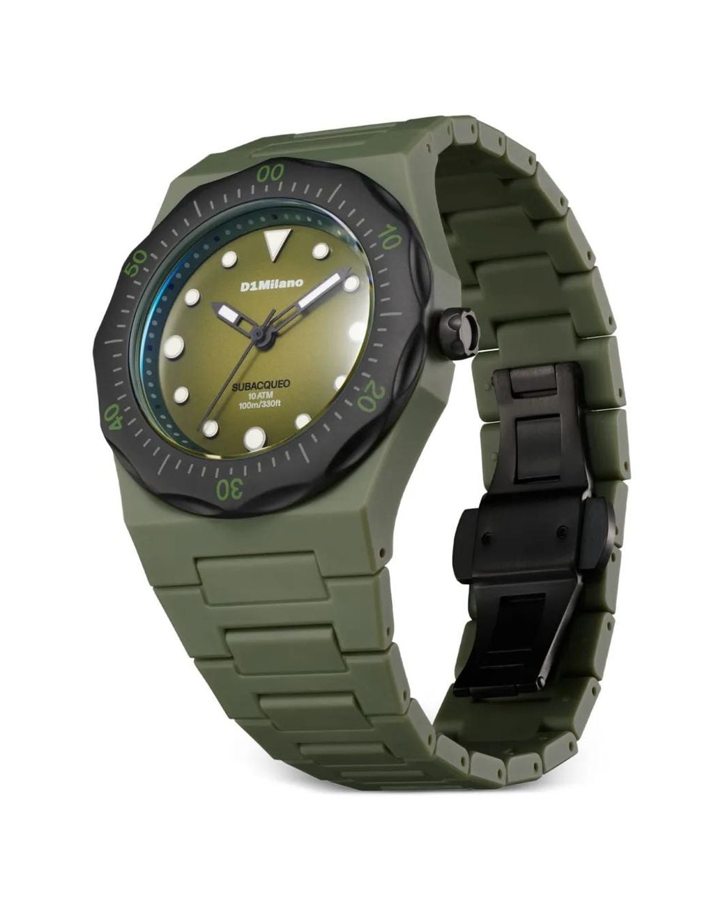 D1 Milano Green Subacqueo 40.5Mm Watch