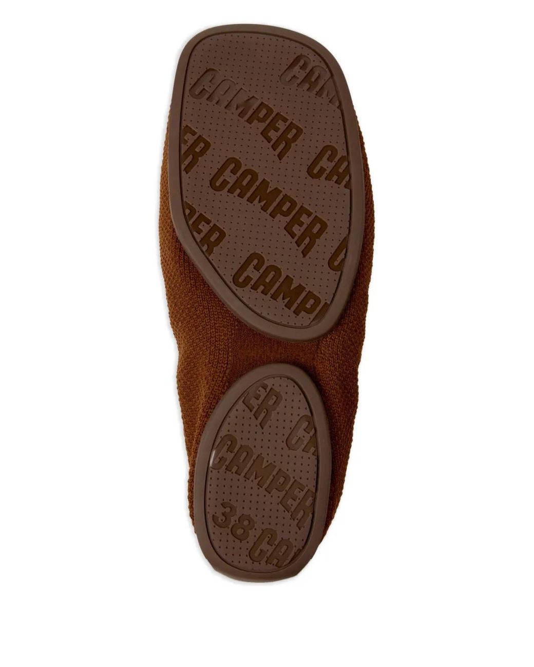 Camper Brown Right Niko Ballerinas