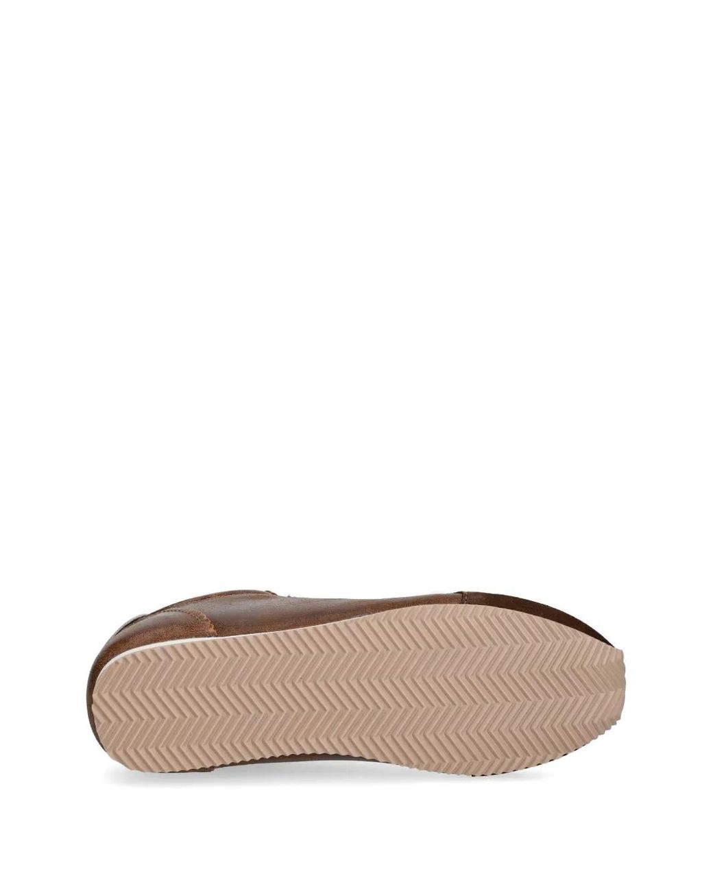 Kurt Geiger Brown Crystal-Embellished Eagle-Head Sneakers