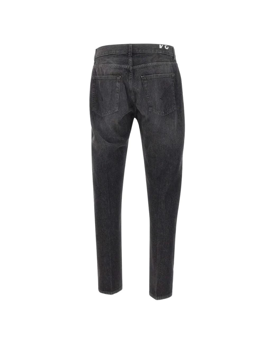 Dondup Gray Dian Carrot-Fit Jeans for men